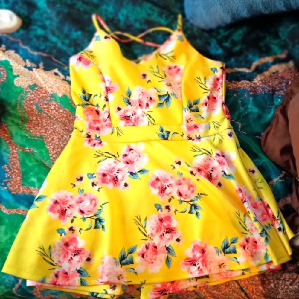Floral Romper
